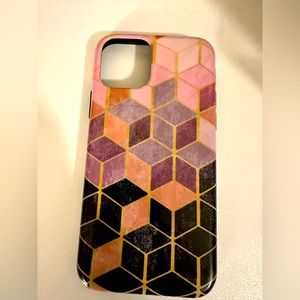 Geo rose gold marble case - iPhone 11 Pro
